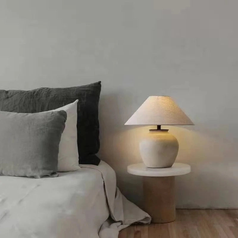 Ceramic Lamp Black