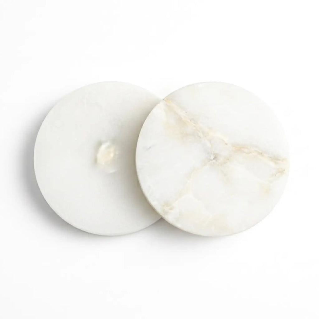 Set of 4 Alabaster Coasters