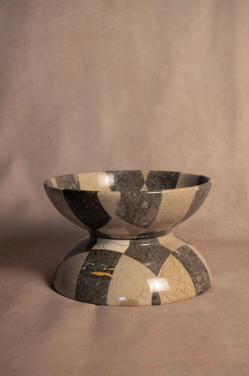 Classic Checkered Bowl - Large