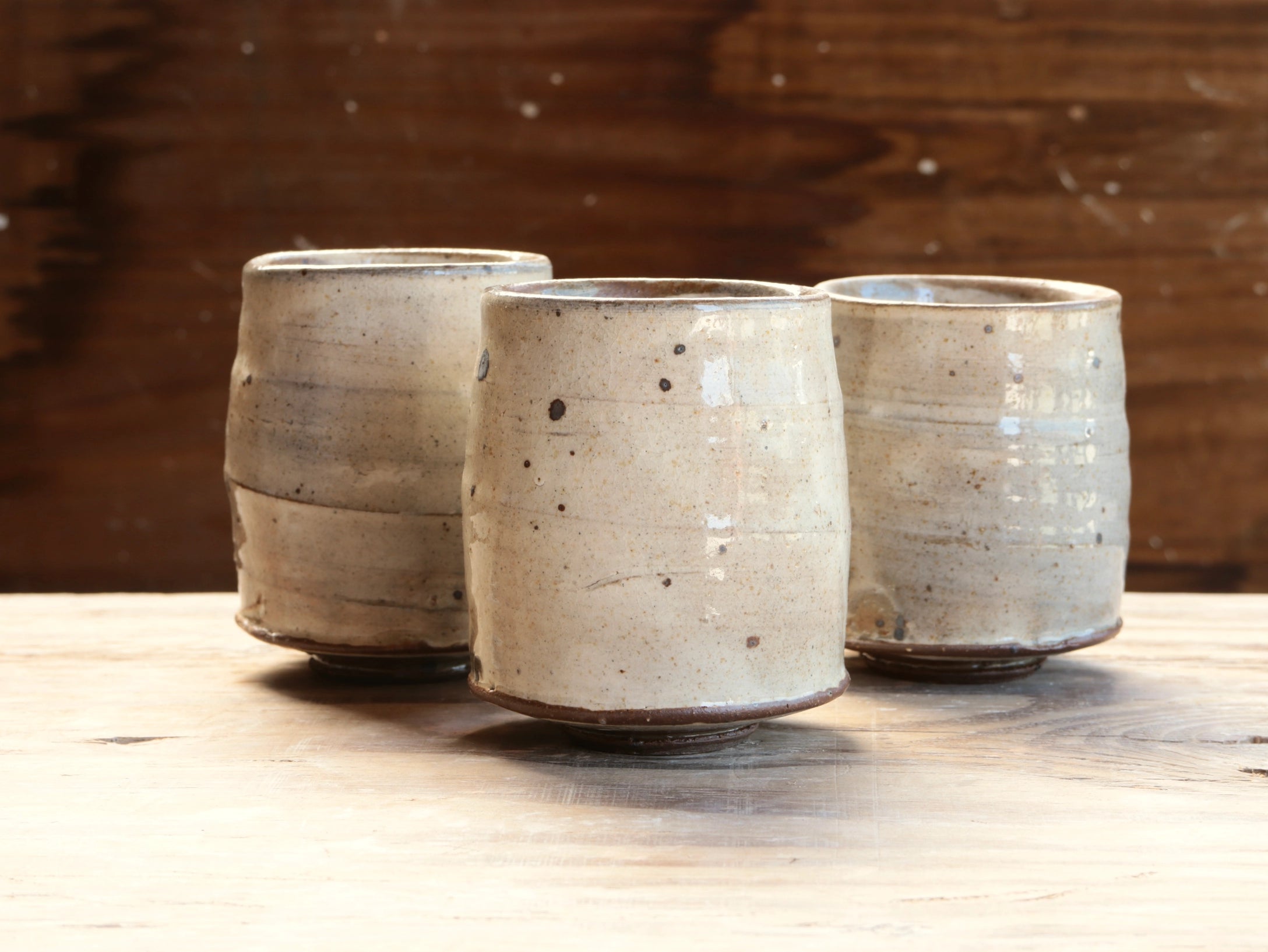 Wild Clay Yunomi White Slip