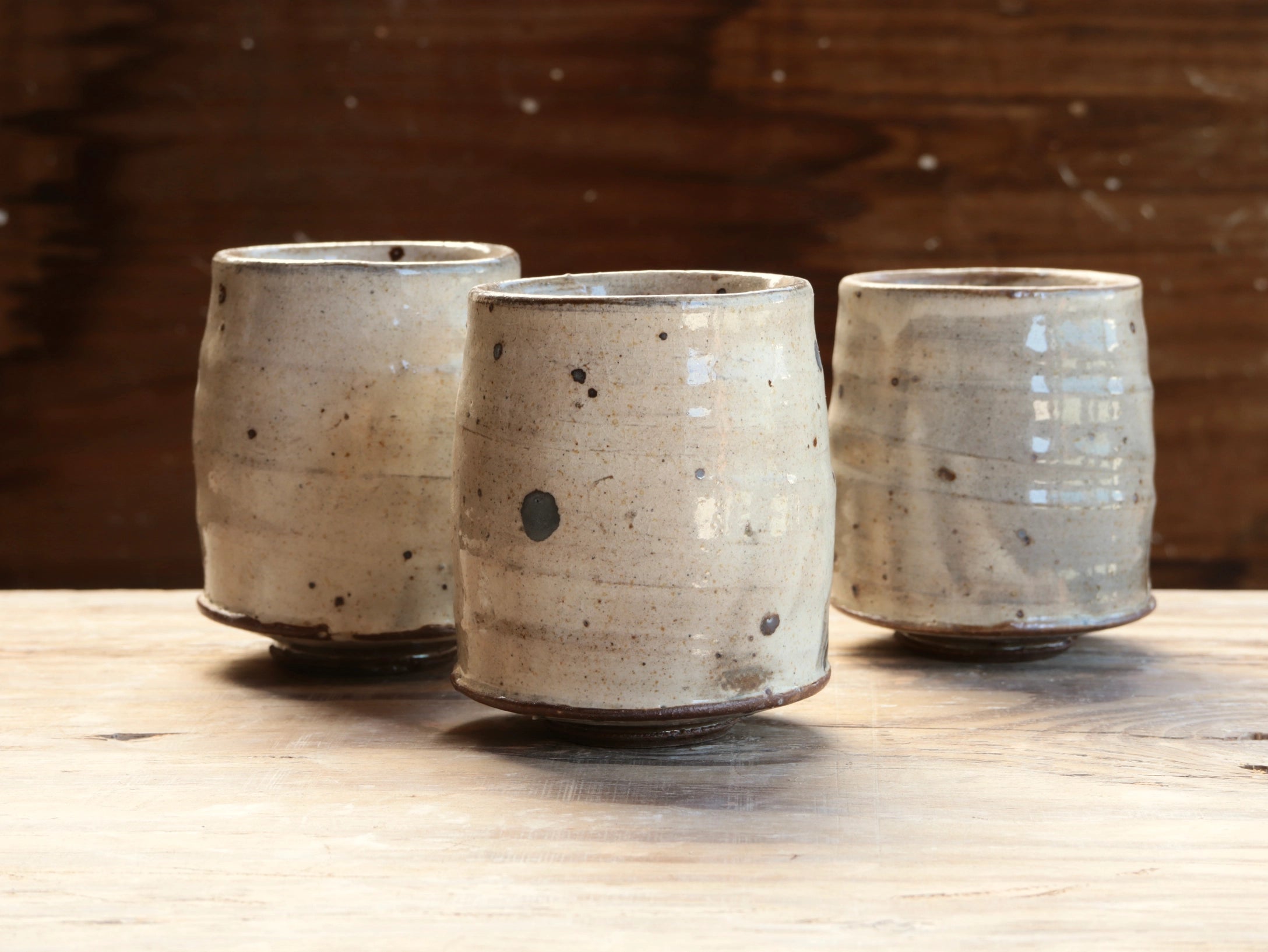 Wild Clay Yunomi White Slip