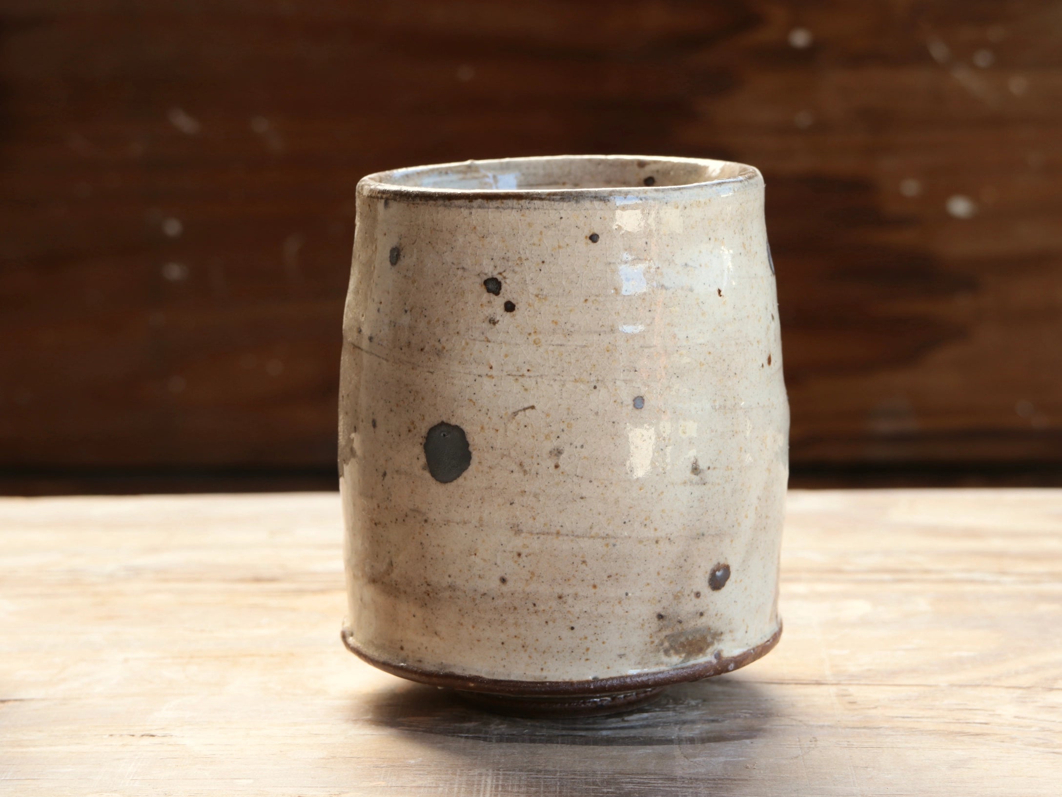 Wild Clay Yunomi White Slip