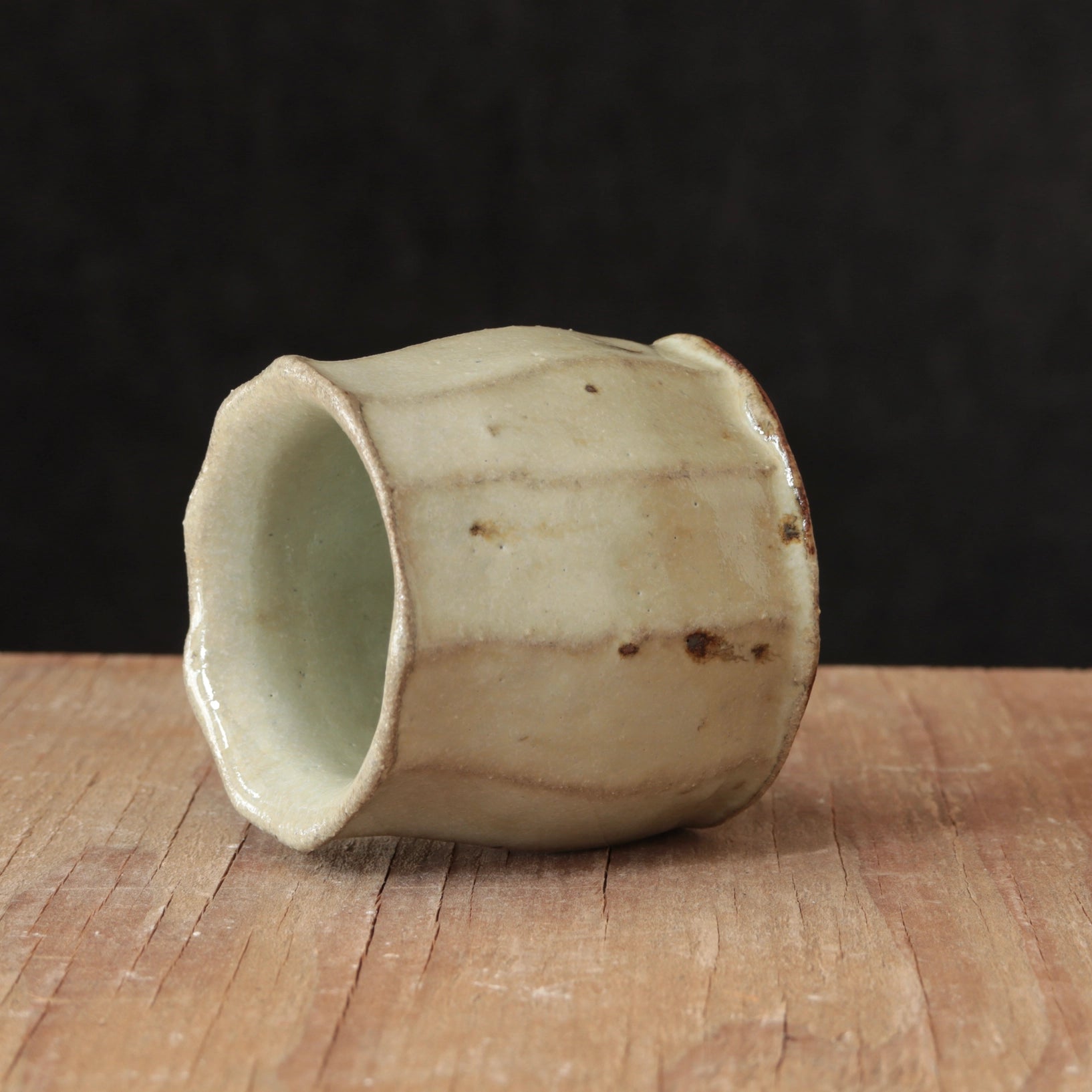 Wild Clay and Glaze Teacup White Ash Glaze