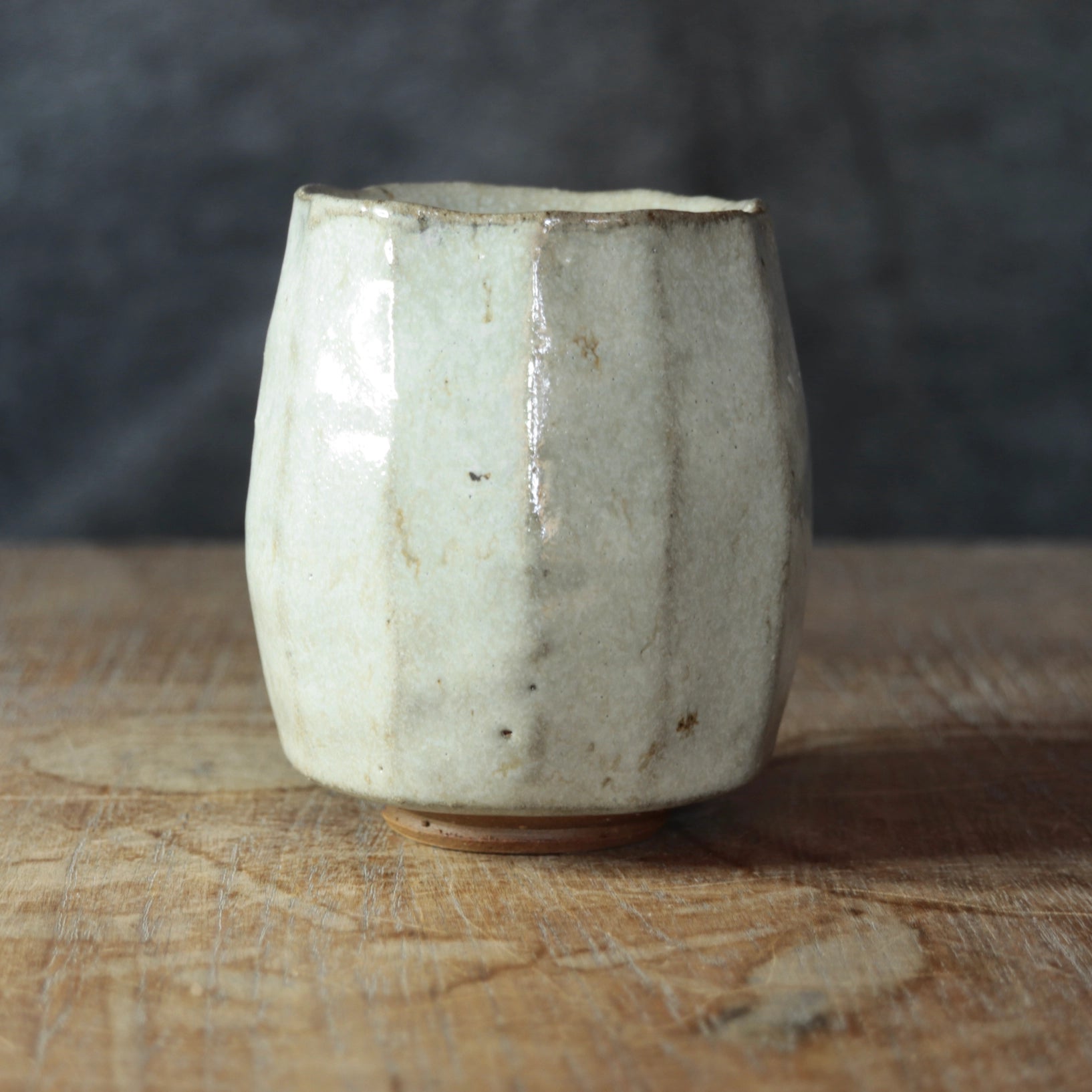 Wild Clay and Glaze Teacup White Ash Glaze