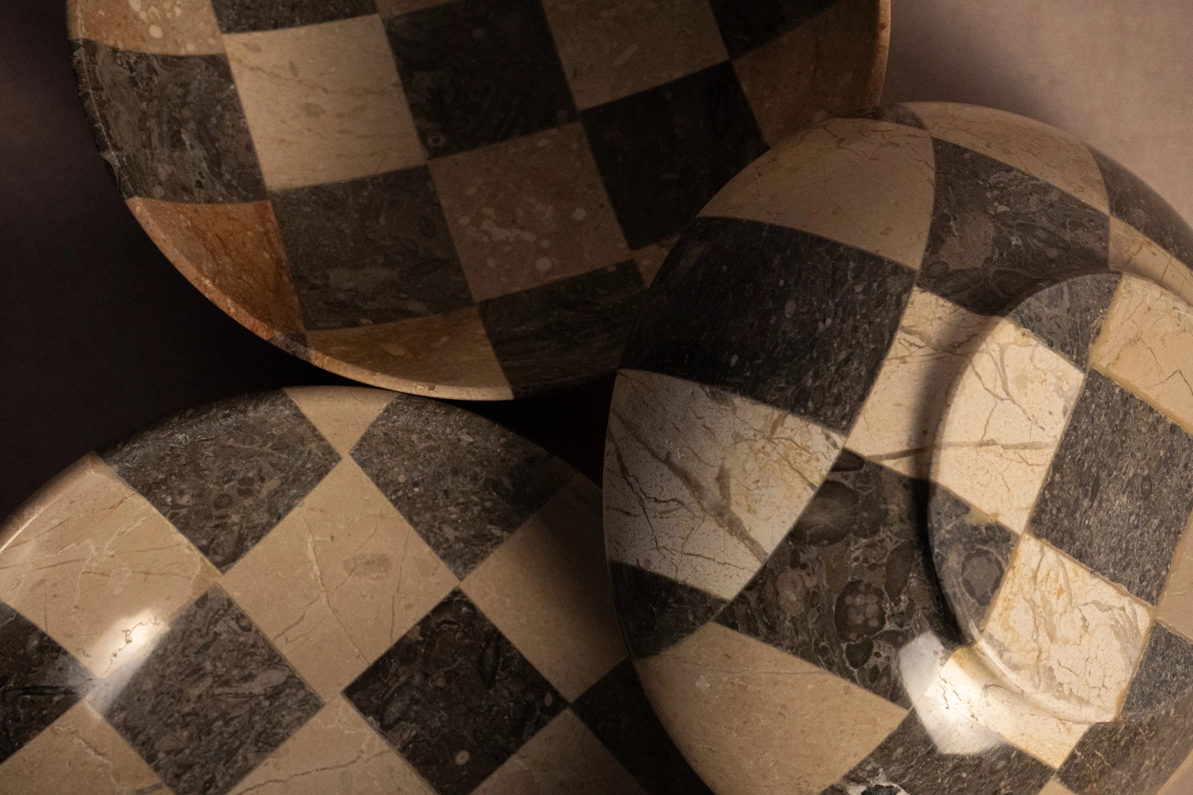 Classic Checkered Bowl - Large